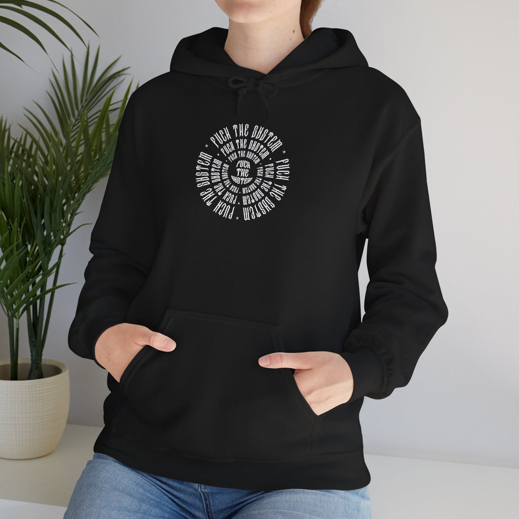 Copy of Fuck The System Punk-Themed Unisex Hoodie