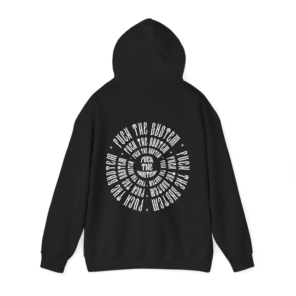 Copy of Fuck The System Punk-Themed Unisex Hoodie