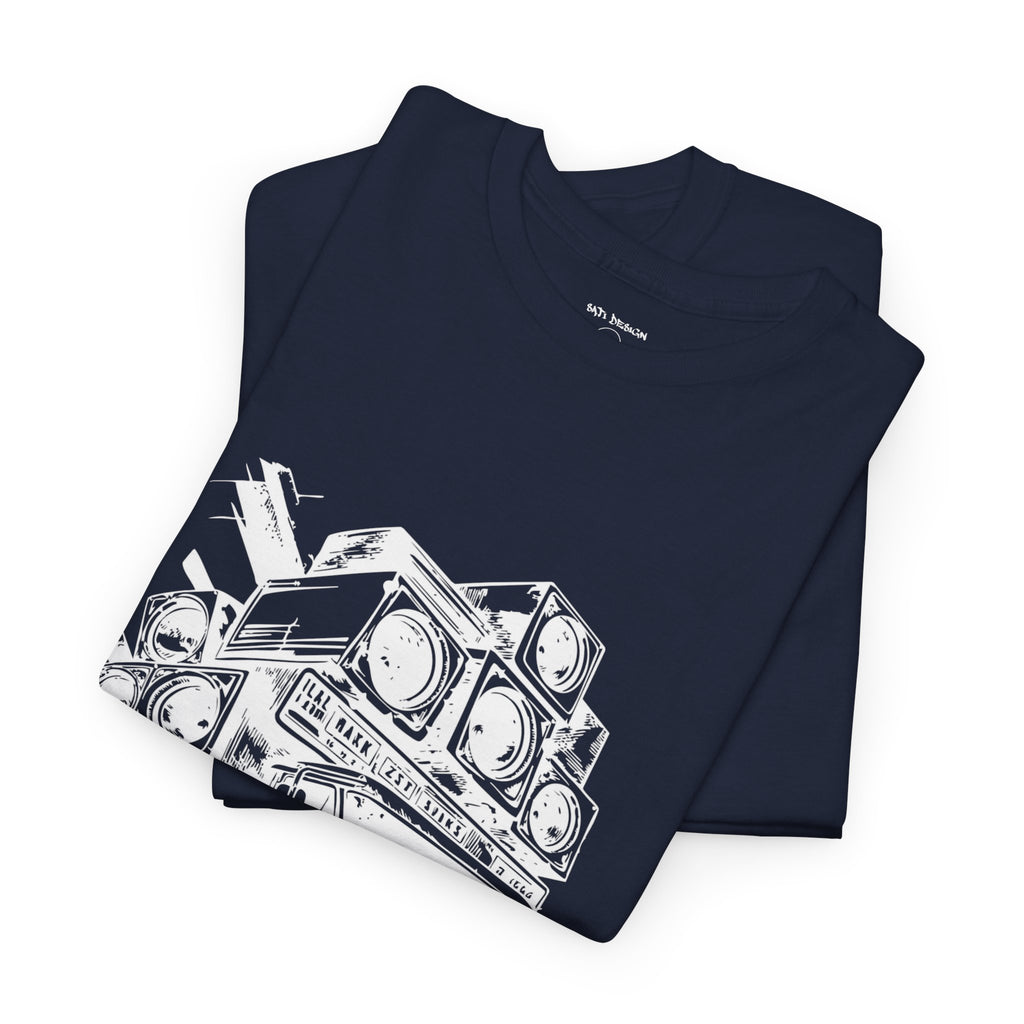 Tekno Truck Unisex Heavy Cotton Tee, Cozy Casual Tee, Everyday Wear, Techno Tee, Festival Tee