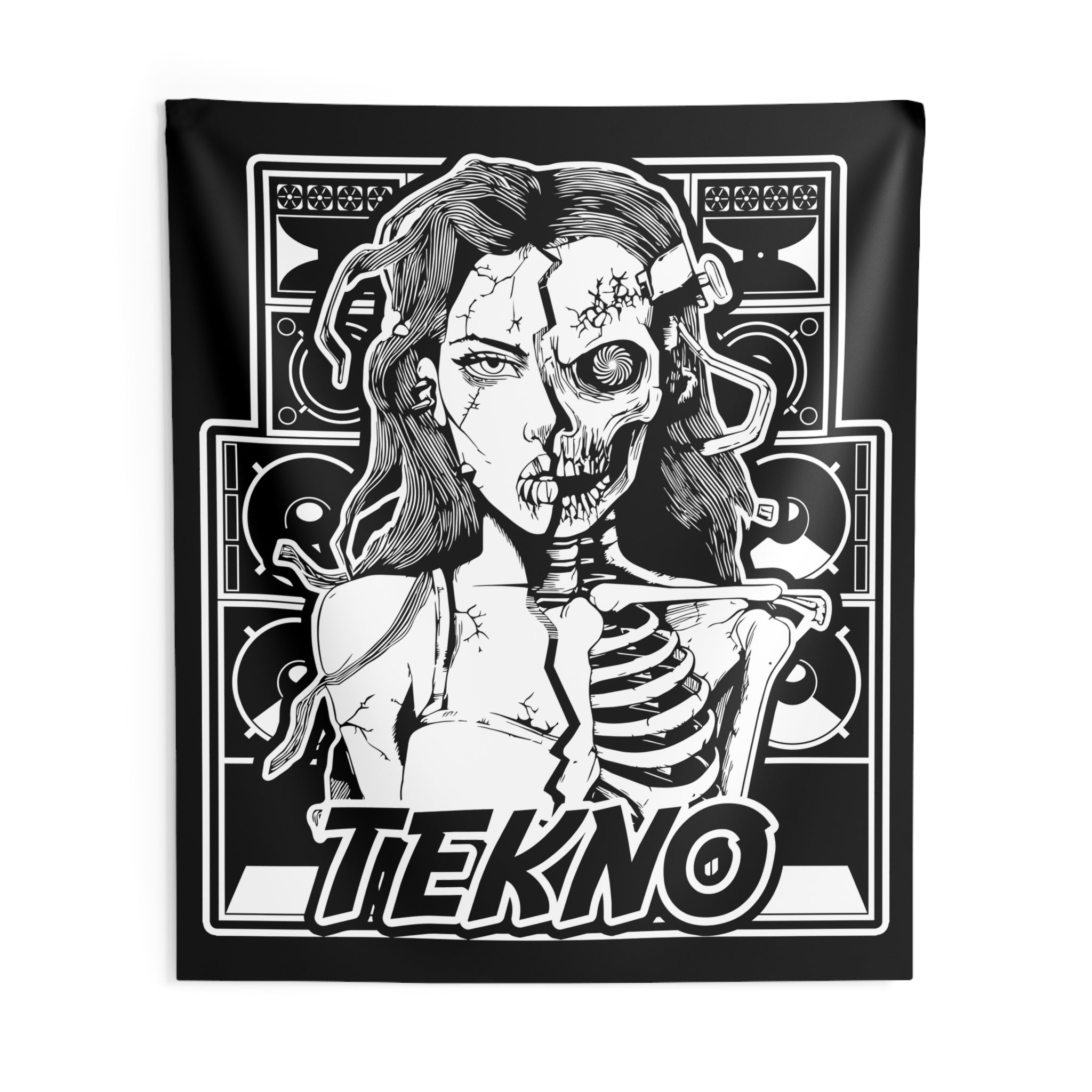 Tekno Sound System Zombie Tapestry — "23 Tekno" Wall Hanging