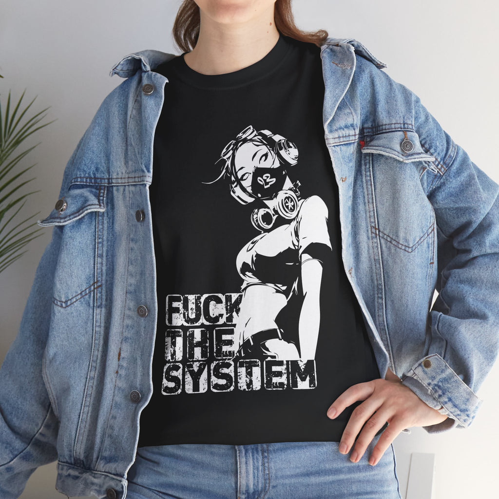 Fuck The System Unisex Cotton Tee