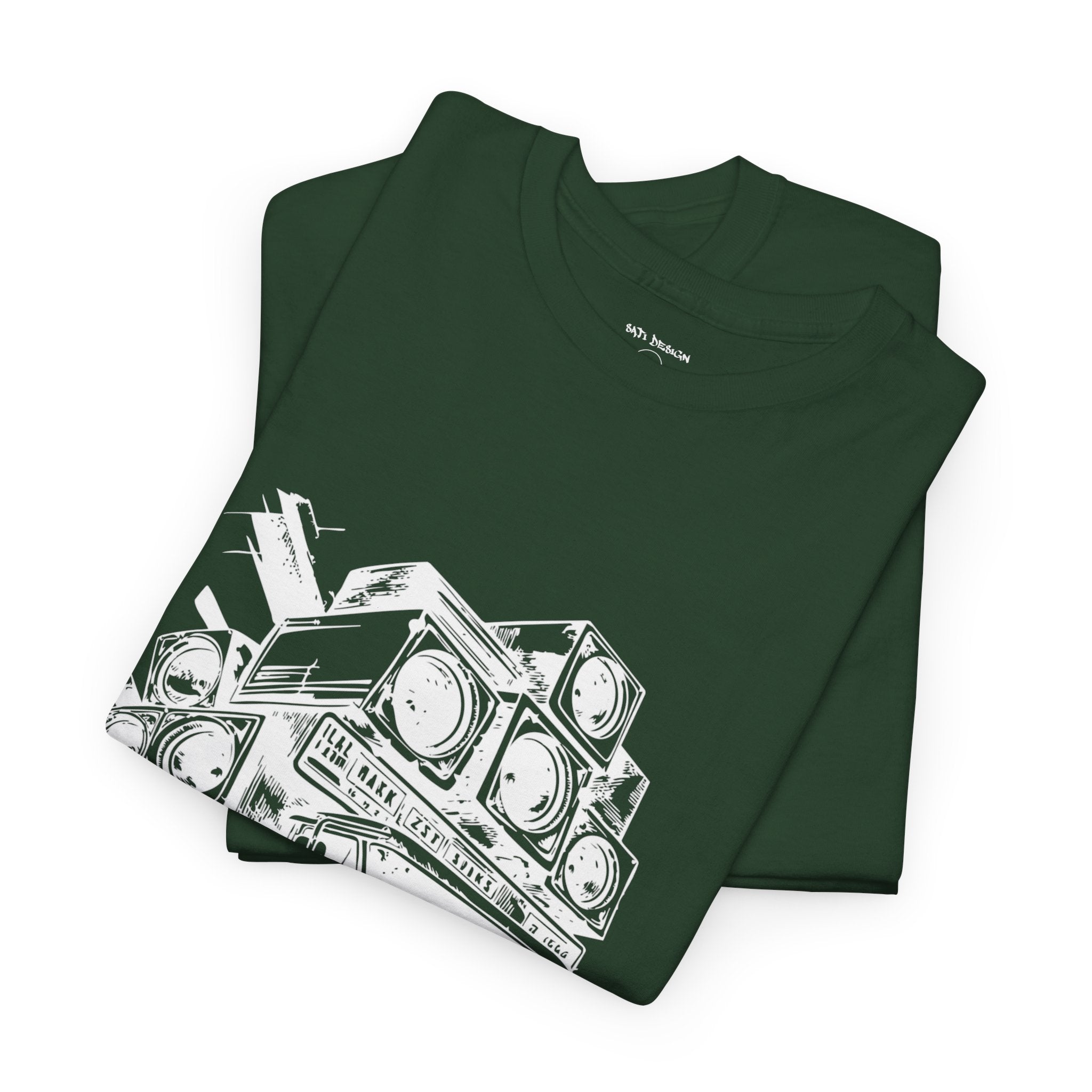 Tekno Truck Unisex Heavy Cotton Tee, Cozy Casual Tee, Everyday Wear, Techno Tee, Festival Tee