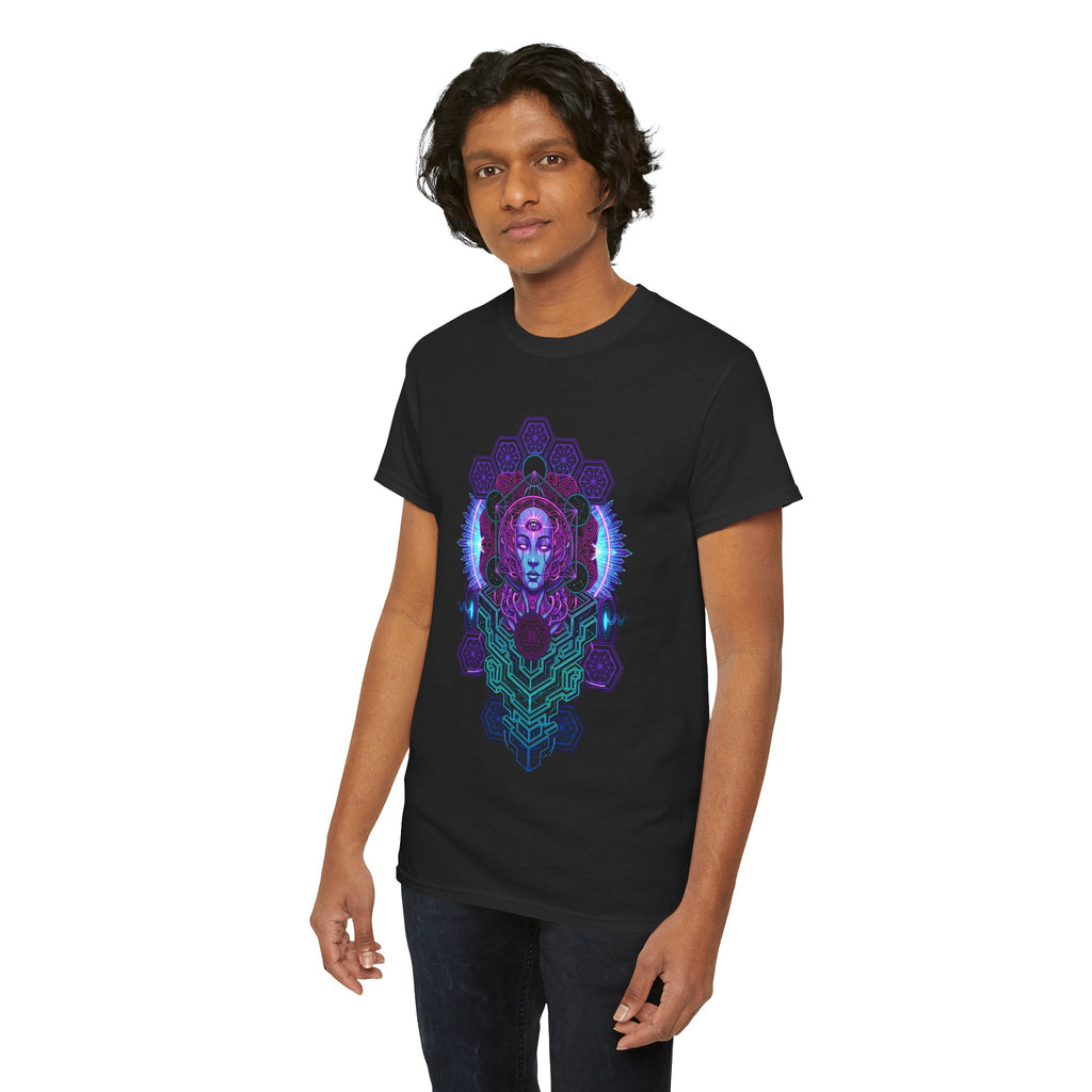 Cosmic Shaman Scared Geometry T-Shirt