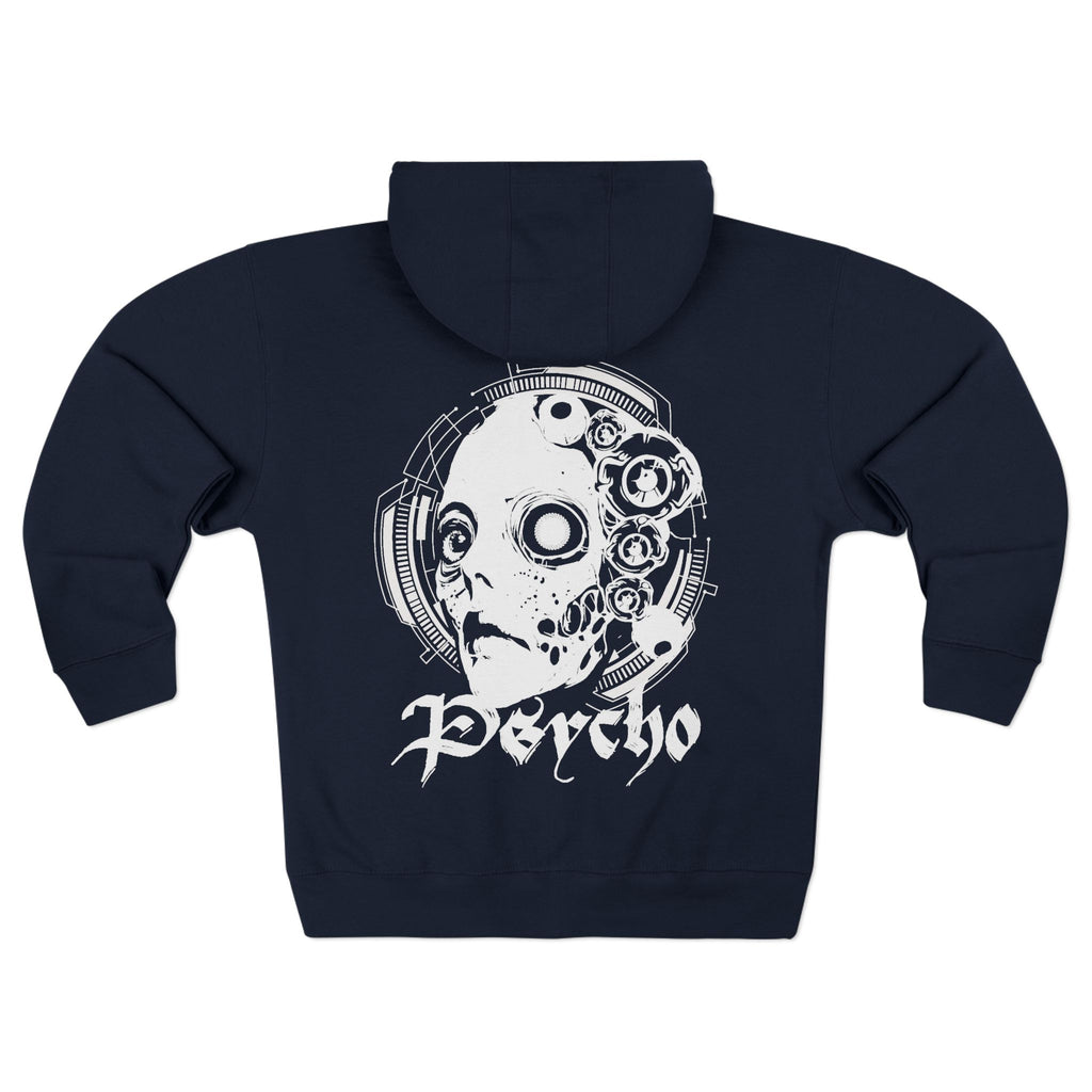 Gothic Graphic Unisex Zip Hoodie | Perfect for Concerts, Casual Wear, Gifts, Halloween, Streetwear, Teknowear