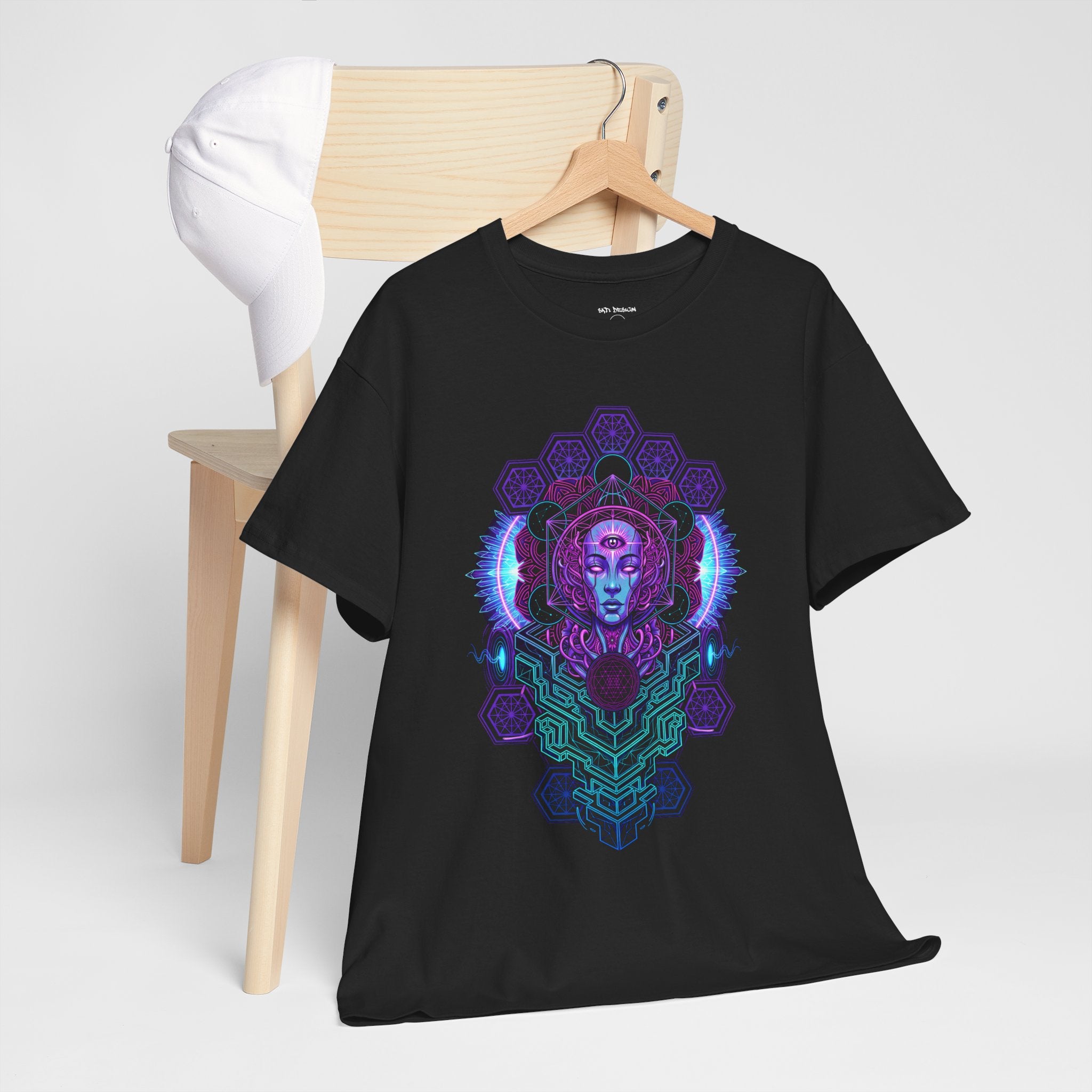 Cosmic Shaman Scared Geometry T-Shirt