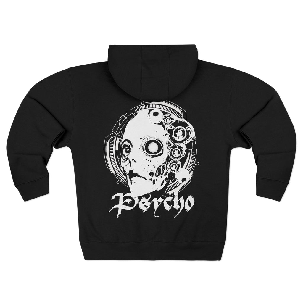 Gothic Graphic Unisex Zip Hoodie | Perfect for Concerts, Casual Wear, Gifts, Halloween, Streetwear, Teknowear