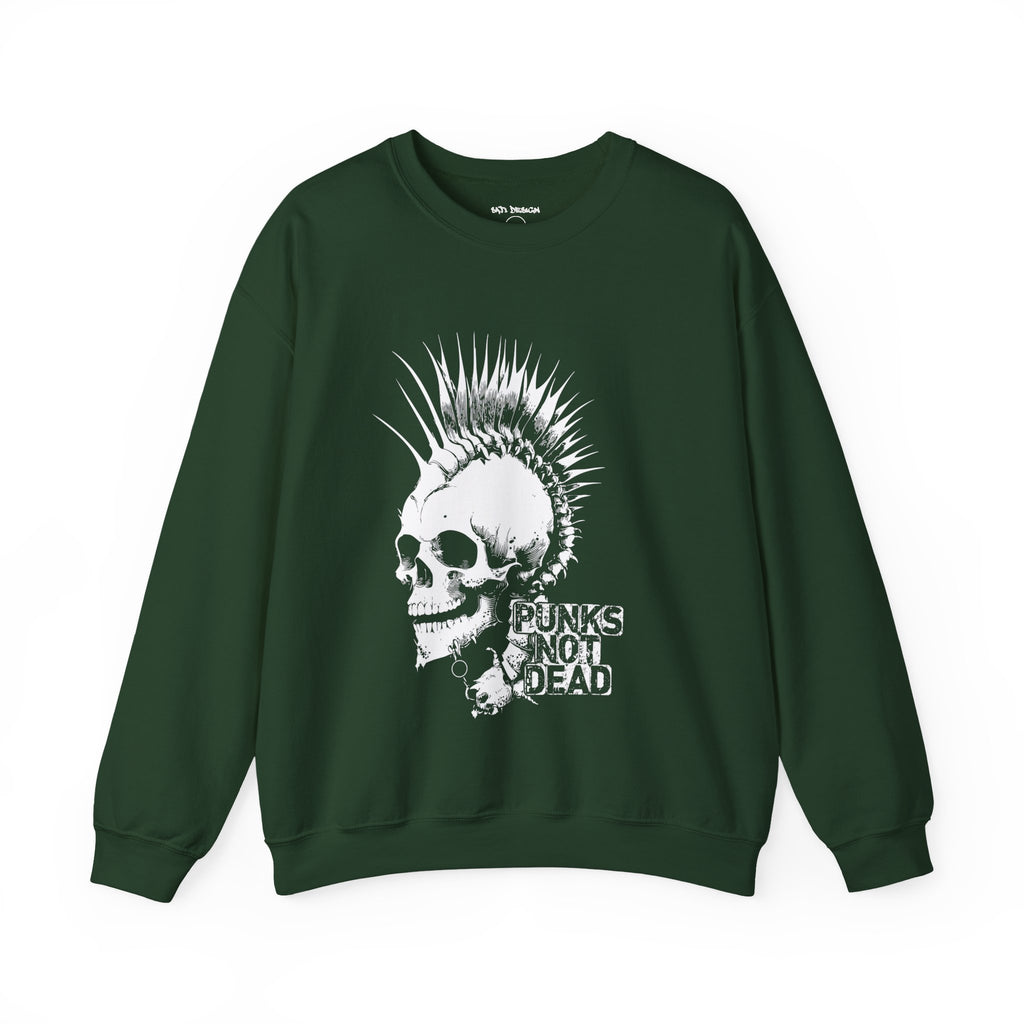 Skull Graphic Sweatshirt, Cozy Casual Unisex Crewneck, Perfect for Goth Lovers, Halloween Gift, Everyday Comfort