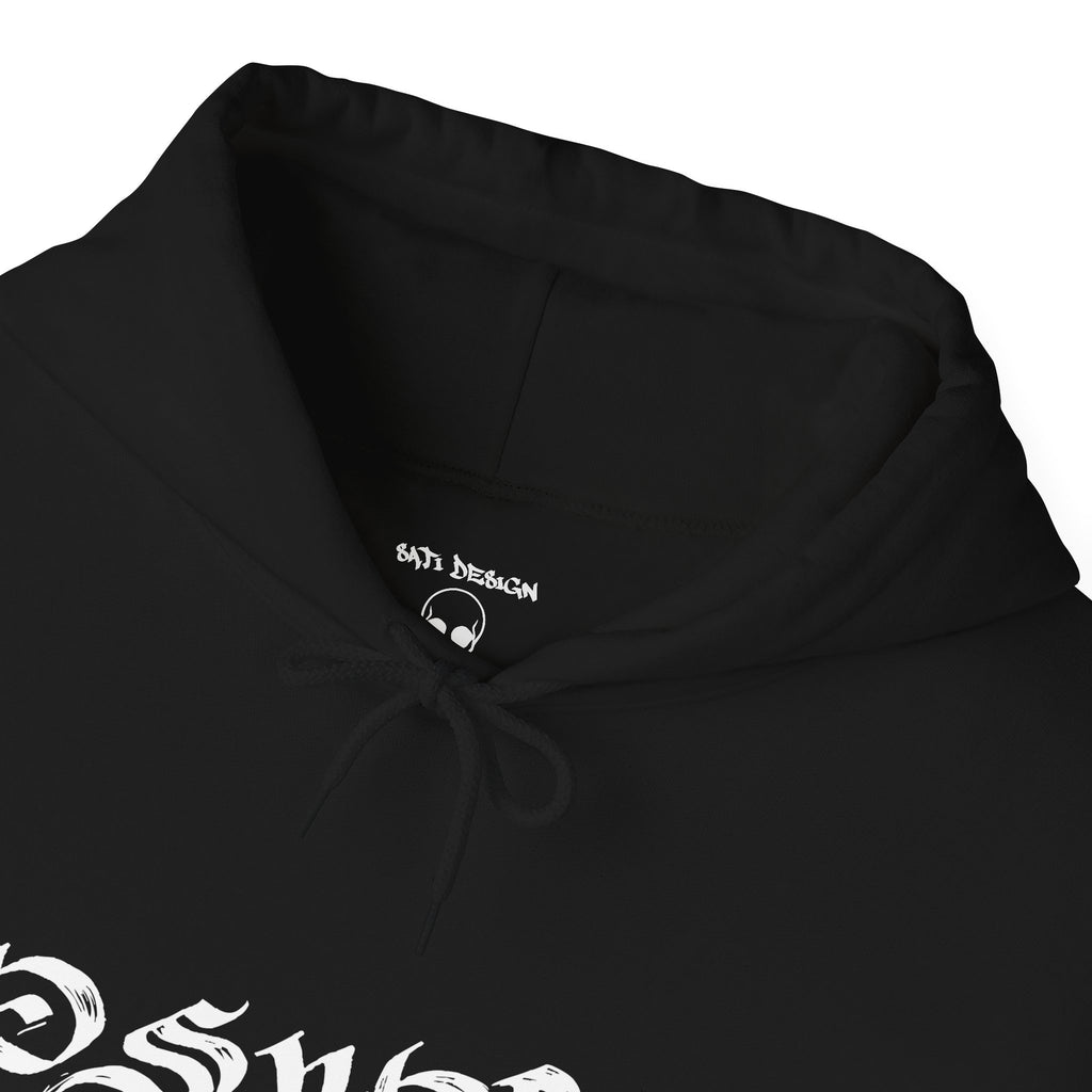 Psycho-Themed Unisex Hoodie, Edgy Streetwear, Urban Fashion, Gift for Music Lovers, Gothic Style