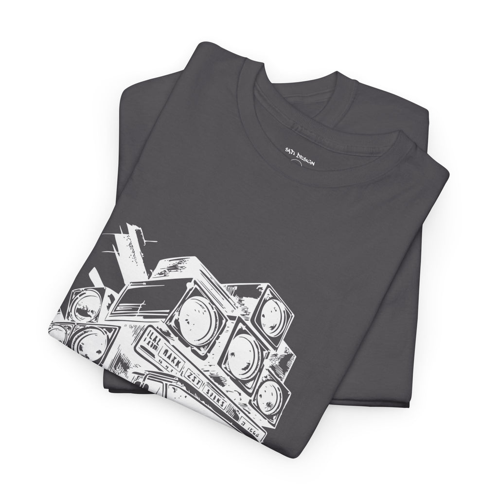 Tekno Truck Unisex Heavy Cotton Tee, Cozy Casual Tee, Everyday Wear, Techno Tee, Festival Tee