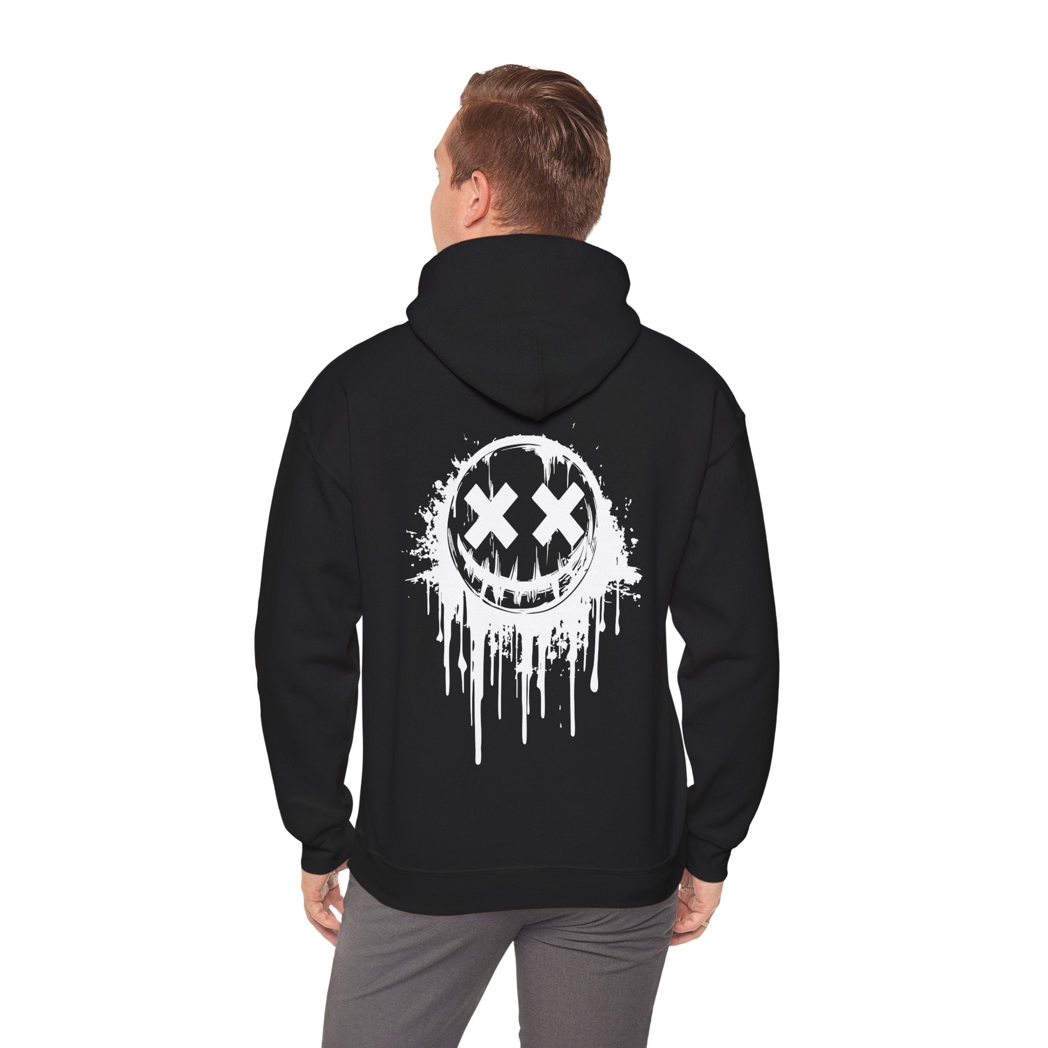 Smiley Hooded Sweatshirt - Casual Comfort for Everyone, Perfect for Daily Wear, Holidays, & Chill Days