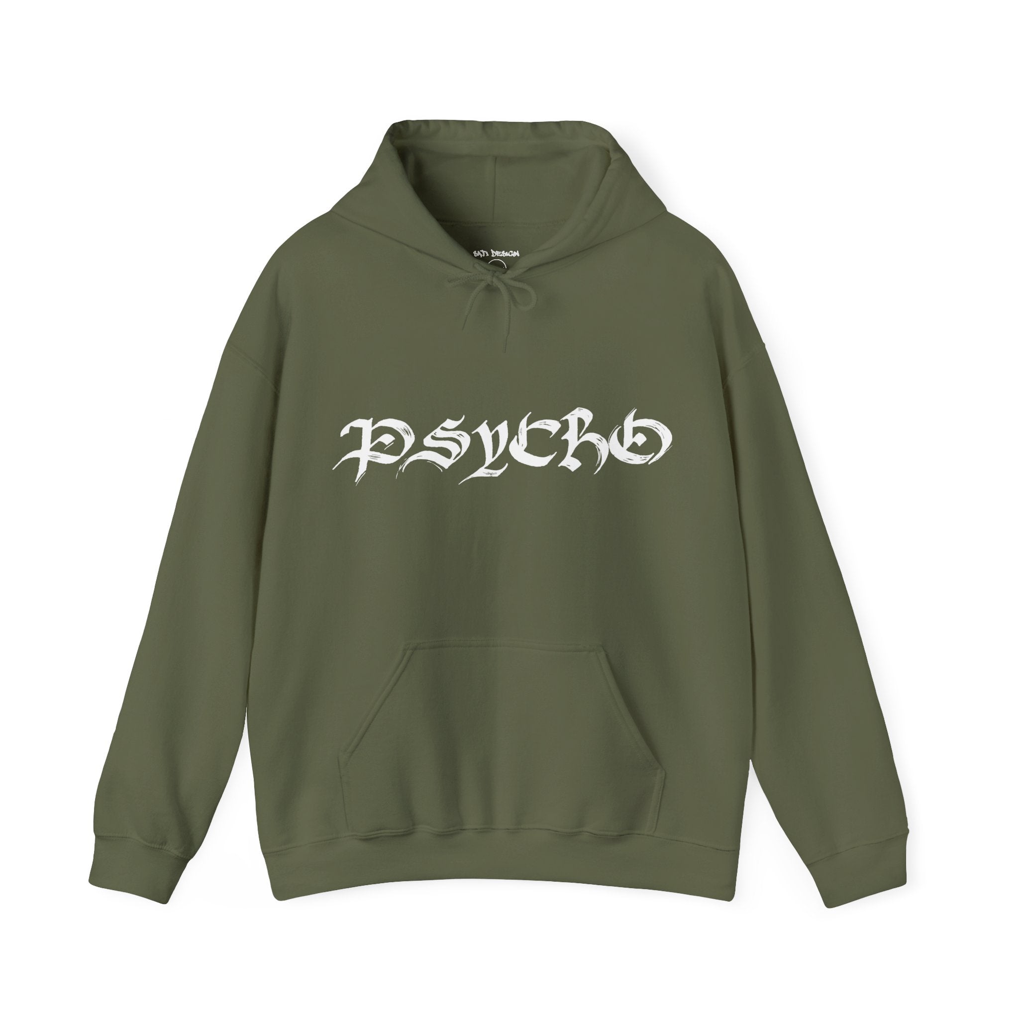 Psycho-Themed Unisex Hoodie, Edgy Streetwear, Urban Fashion, Gift for Music Lovers, Gothic Style