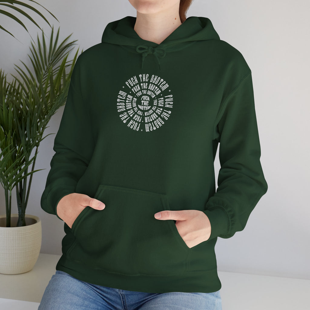 Copy of Fuck The System Punk-Themed Unisex Hoodie